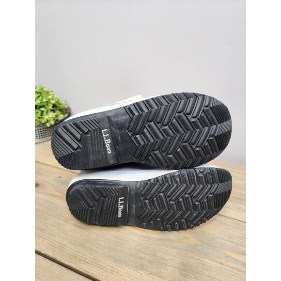 Women’s L.L. Bean Duck boots Gray Blue Insulated Snow size 6M 284882 - Picture 7 of 11